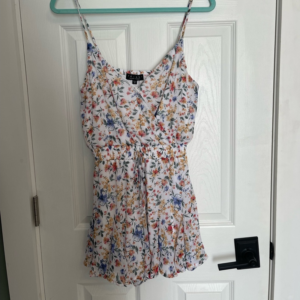 Trixxi Floral Romper, Medium